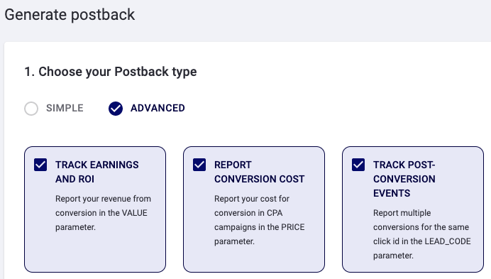 How to set up conversion tracking with Peerclick? photo 4