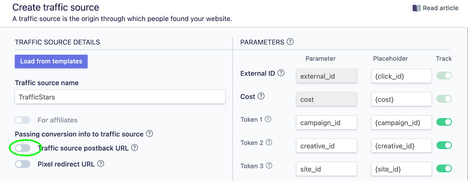 How to set up conversion tracking with Peerclick? photo 2