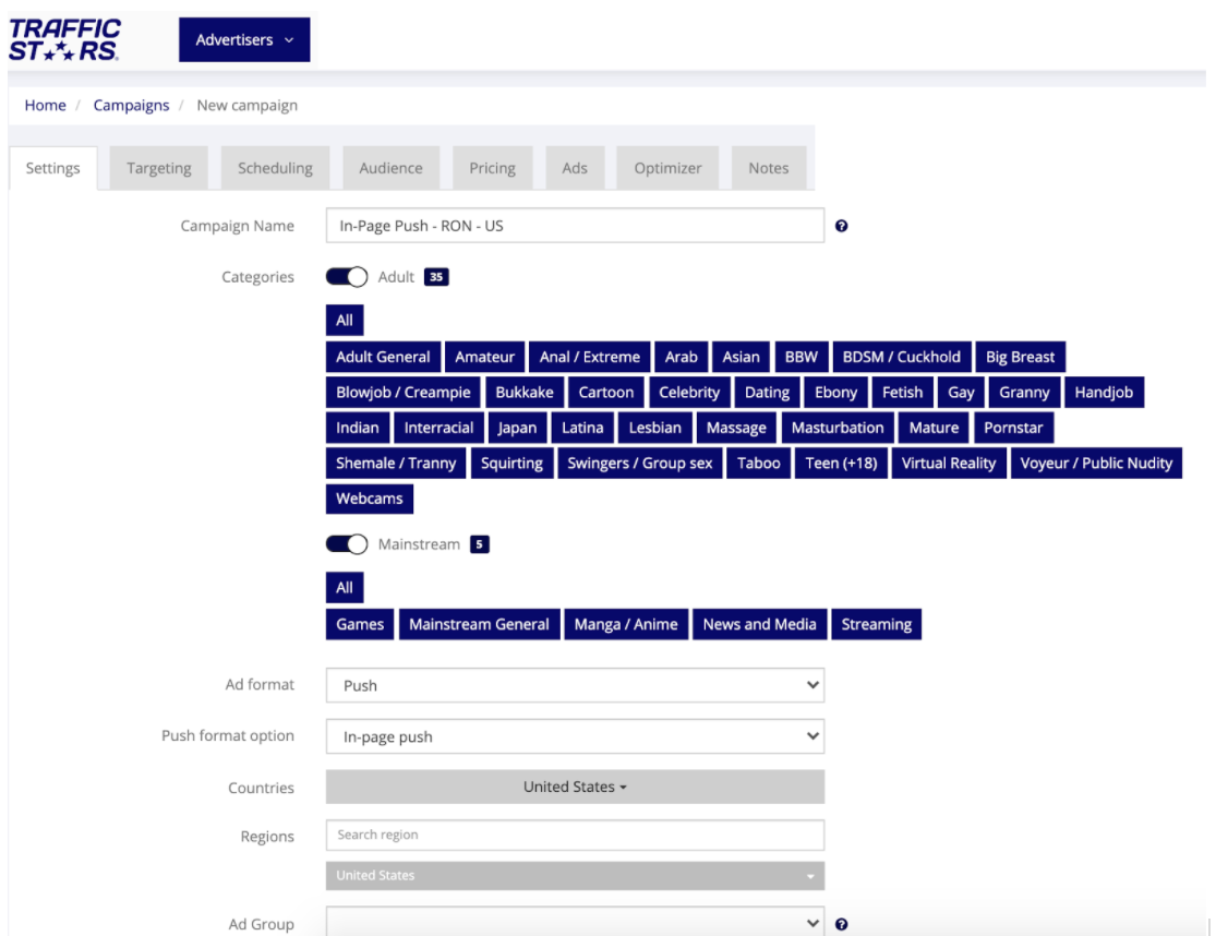 launch in page push campaigns case 1